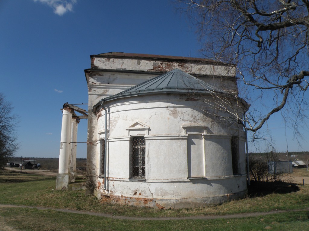 Церковь Рождества Пресвятой Богородицы, Старое Рахино (Крестецкий район, Новгородская область). фасады