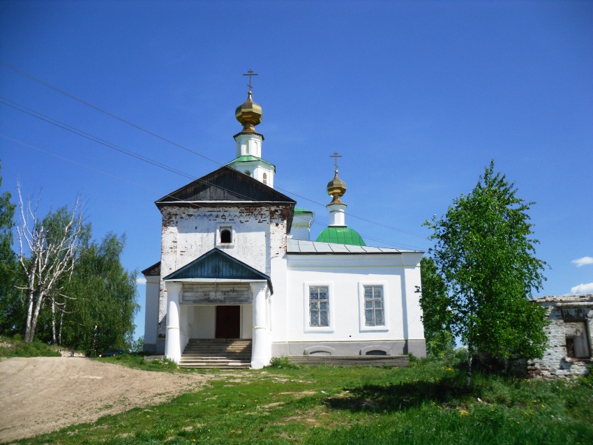 Церковь Филиппа, митрополита Московского, Филипповка (Кунгурский район и г. Кунгур, Пермский край). фасады, вид с западной стороны