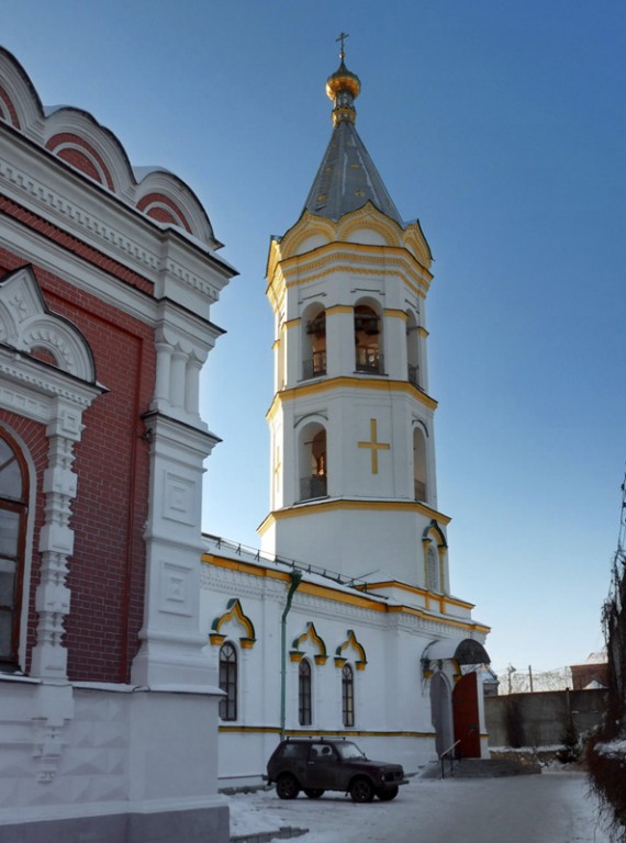 Кунгур. Церковь Николая Чудотворца. фасады, Колокольня