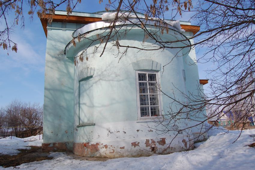 Мазунино. Церковь Николая чудотворца. фасады, алтарная апсида