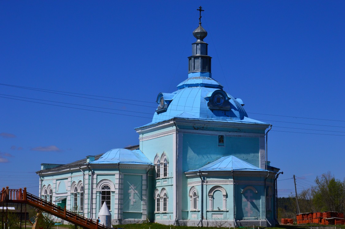 Церковь Николая Чудотворца, Кыласово (Кунгурский район и г. Кунгур, Пермский край). фасады