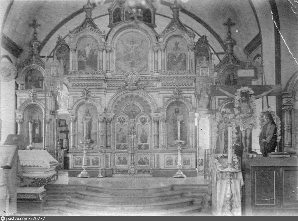 Лобаново. Церковь Александра Невского. архивная фотография, фото с https://pastvu.com/p/570777