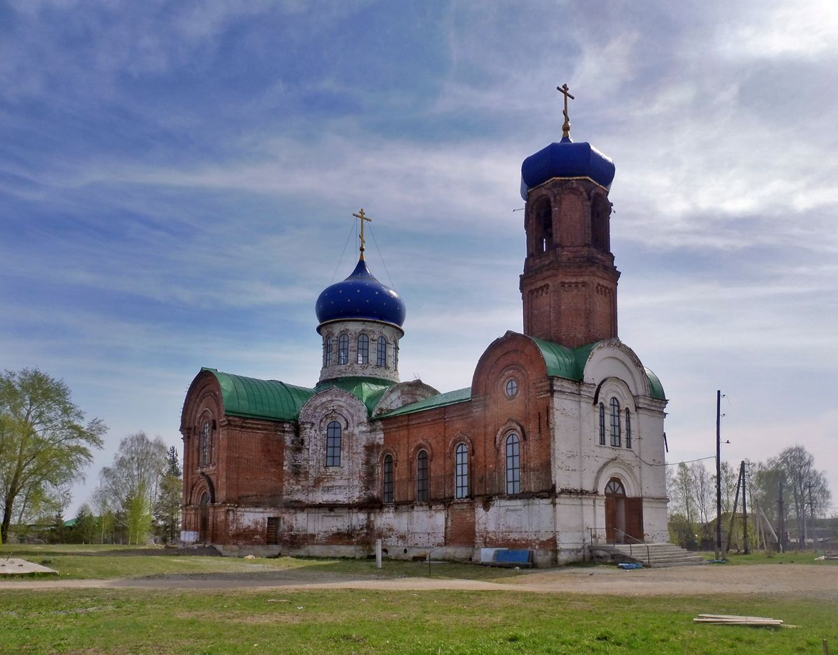 Покровское. Церковь Покрова Пресвятой Богородицы. фасады