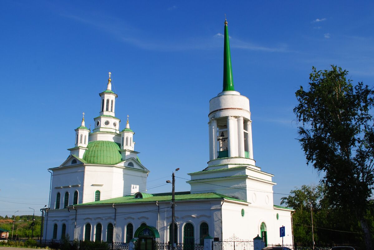 Собор Троицы Живоначальной, Алапаевск (Алапаевск (МО город Алапаевск), Свердловская область). фасады