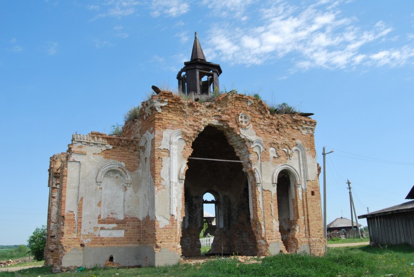 Неизвестная часовня, Боровая (Ирбитский район (Ирбитское МО), Свердловская область). фасады