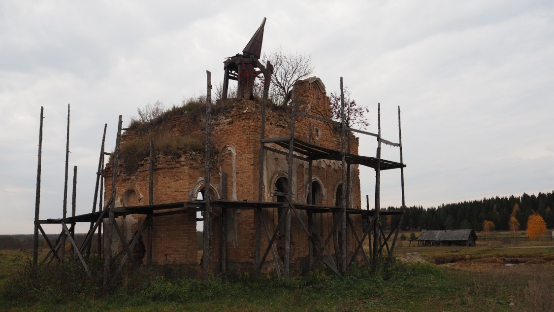 Боровая. Неизвестная часовня. фасады