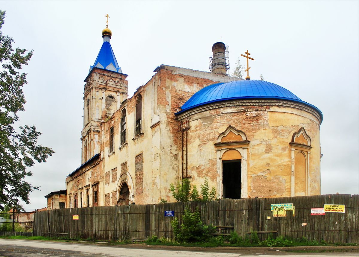 Ирбит. Церковь Сретения Господня. фасады, Вид с востока