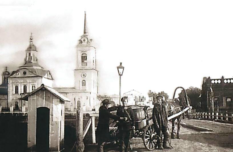 Туринск. Церковь Спаса Всемилостивого. архивная фотография