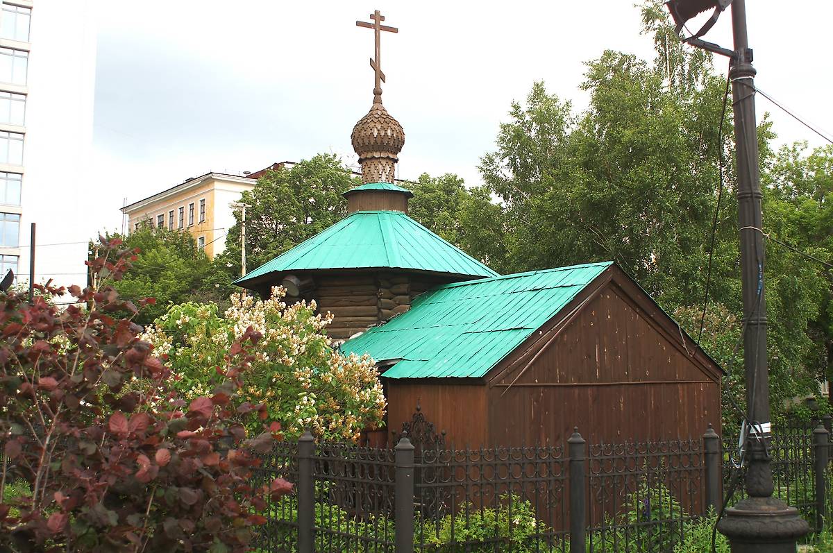 фасады. Часовня Елисаветы Феодоровны и Варвары, Екатеринбург (Екатеринбург (МО город Екатеринбург), Свердловская область)