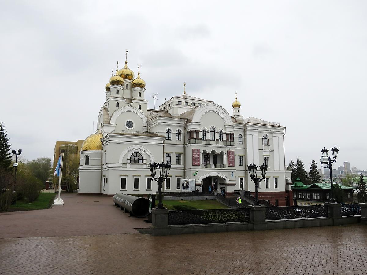 фасады. Церковь Николая Чудотворца на Патриаршьем подворье, Екатеринбург (Екатеринбург, город, Свердловская область)