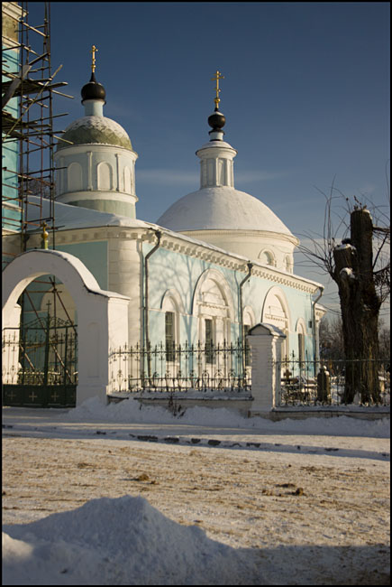 Щёлково. Церковь Покрова Пресвятой Богородицы. фасады