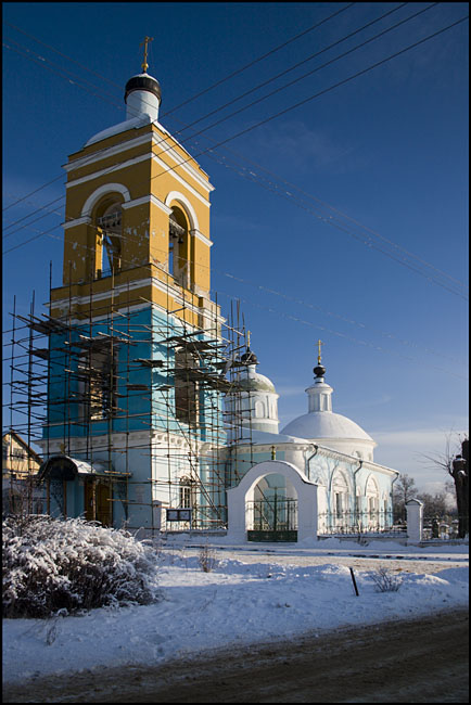 Щёлково. Церковь Покрова Пресвятой Богородицы. фасады