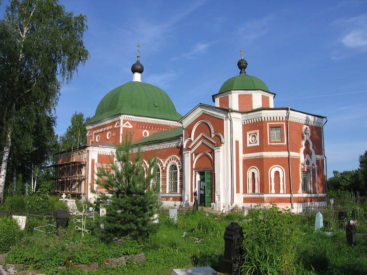 Рыбинск. Церковь Георгия Победоносца. фасады