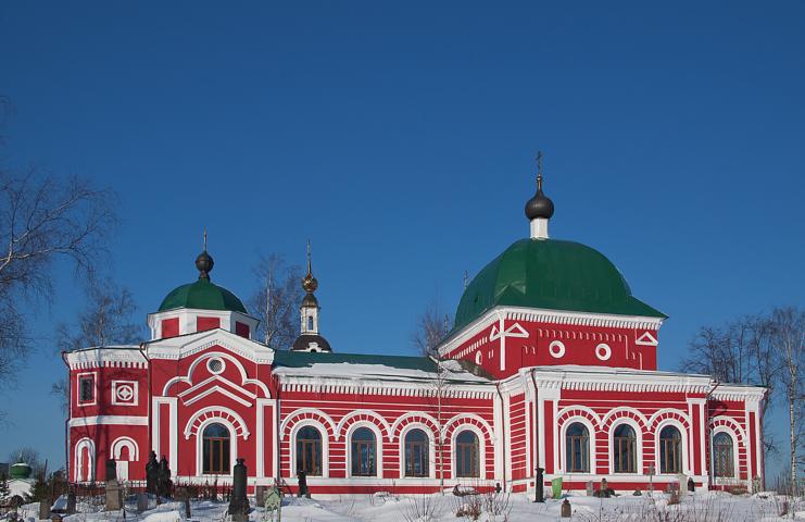 Рыбинск. Церковь Георгия Победоносца. фасады
