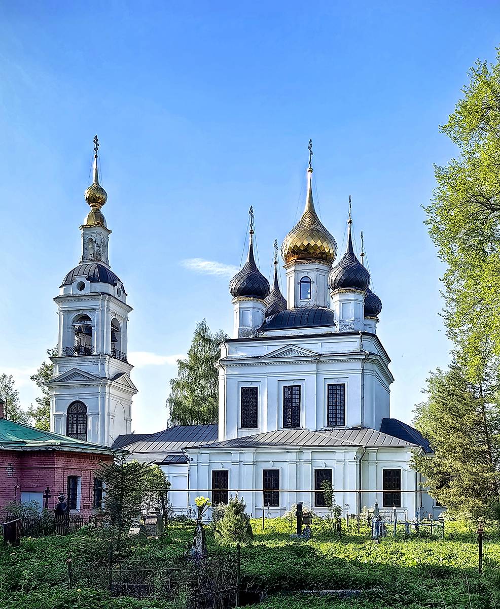фасады. Церковь Вознесения Господня, Рыбинск (Рыбинск, город, Ярославская область)