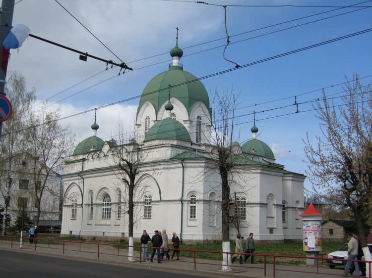 Рыбинск. Церковь Сретения Господня. фасады