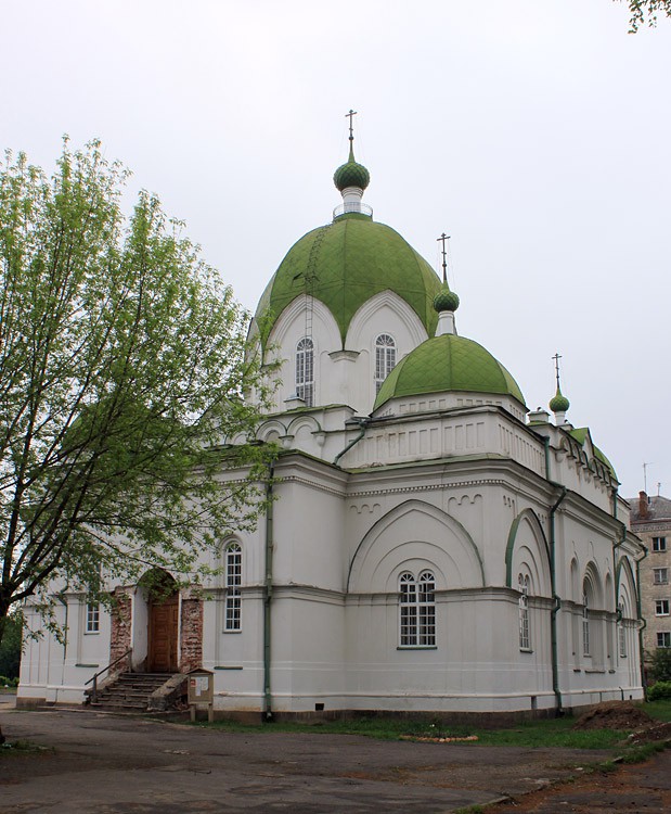 Рыбинск. Церковь Сретения Господня. фасады, Вид с юго-запада