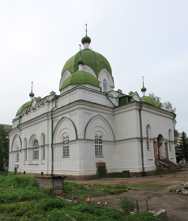 Рыбинск. Церковь Сретения Господня. фасады, Вид с северо-запада