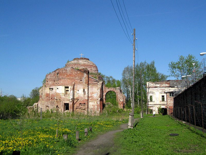 Софийский монастырь, Рыбинск (Рыбинск, город, Ярославская область). общий вид в ландшафте