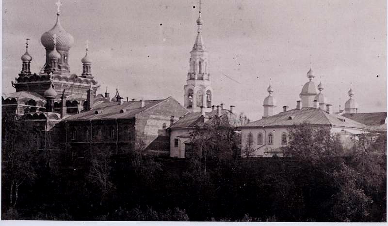 Софийский монастырь, Рыбинск (Рыбинск, город, Ярославская область). архивная фотография, Фото с сайта http://sofiyskiy-monastyr.ru/history-sofiyskogo-monastyrya.html