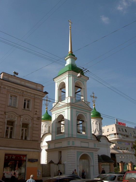 Мещанский. Церковь Троицы Живоначальной в Листах. фасады