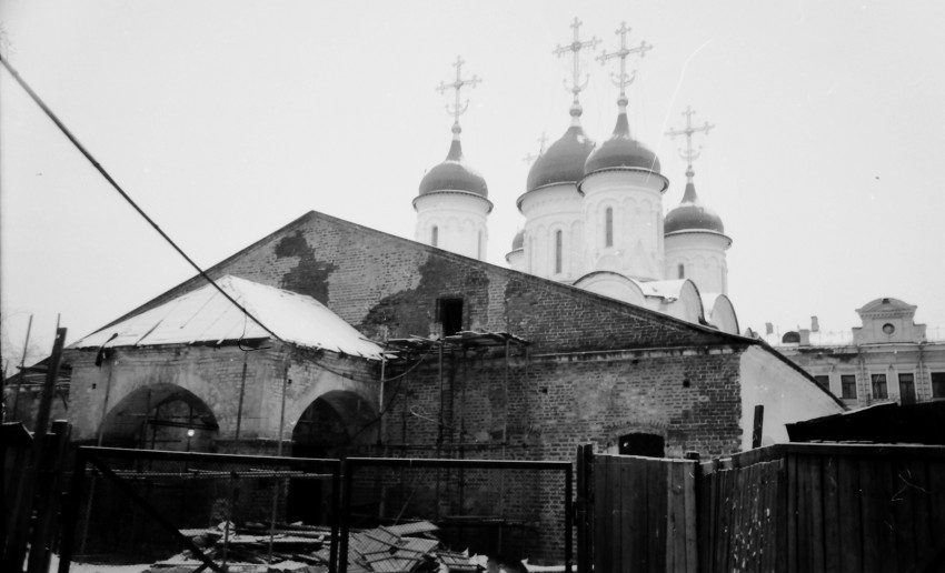Церковь Троицы Живоначальной в Листах, Мещанский (Центральный административный округ (ЦАО), г. Москва). документальные фотографии