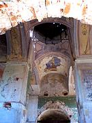 Церковь Вознесения Господня, Фрагмент фрески виден из бокового окна, Кострома, Кострома, город, Костромская область