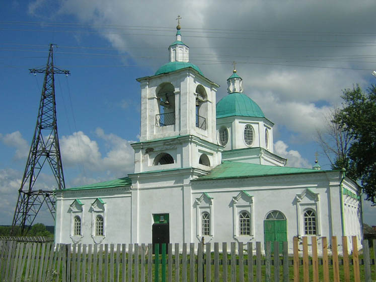 Каменка. Церковь Покрова Пресвятой Богородицы. фасады