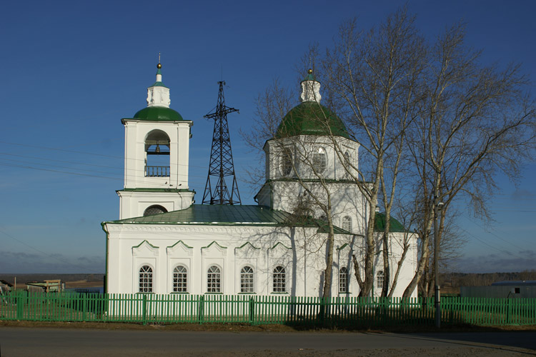 Церковь Покрова Пресвятой Богородицы, Каменка (Тюменский район, Тюменская область). фасады