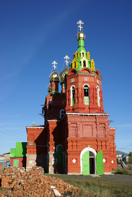 Церковь Николая Чудотворца, Кулаково (Тюменский район, Тюменская область). фасады