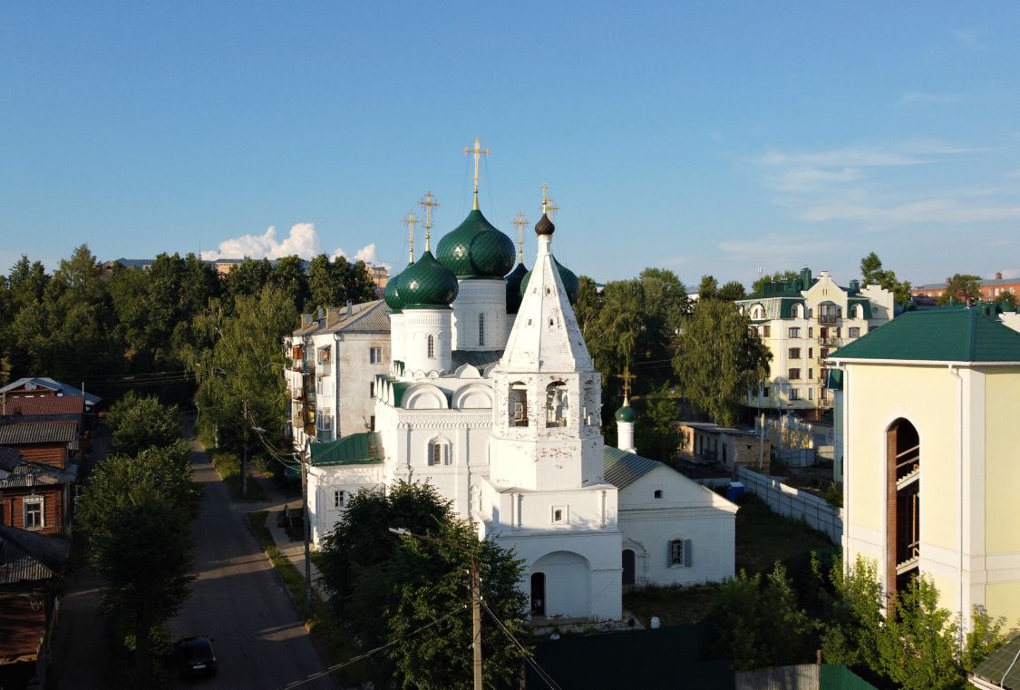 Церковь Вознесения Господня, Кострома (Кострома, город, Костромская область). общий вид в ландшафте
