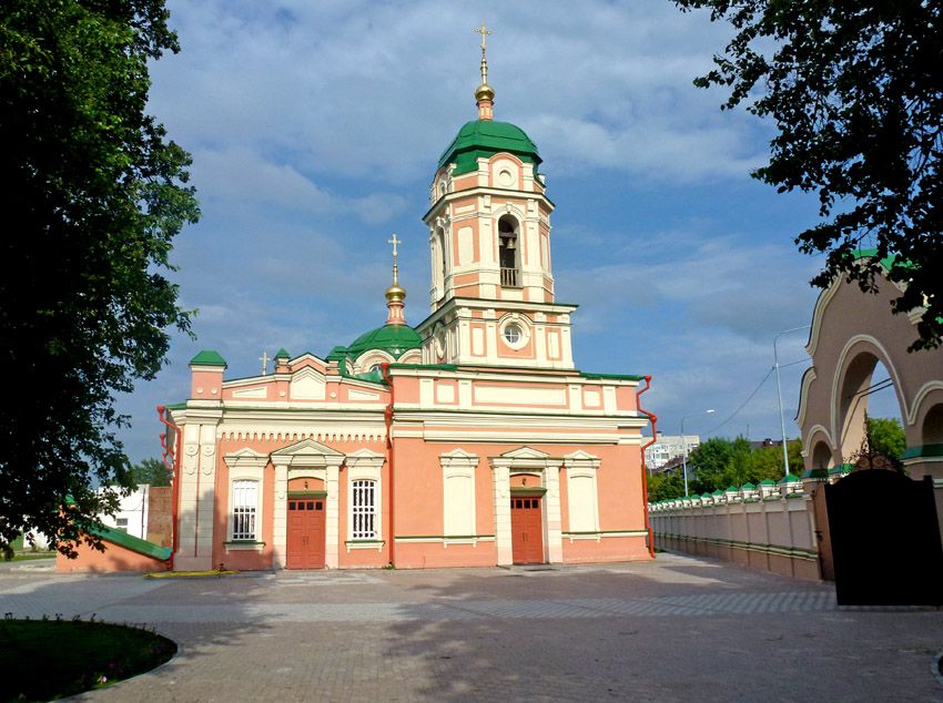 Тюмень. Богородично-Рождественский Ильинский женский монастырь. Церковь Илии Пророка. фасады