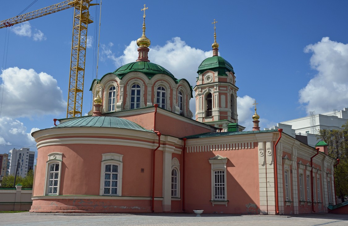 Тюмень. Богородично-Рождественский Ильинский женский монастырь. Церковь Илии Пророка. фасады