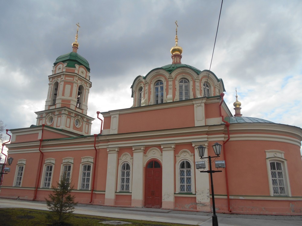 Тюмень. Богородично-Рождественский Ильинский женский монастырь. Церковь Илии Пророка. архитектурные детали