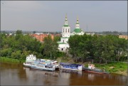 Тюмень. Вознесения Господня и Георгия Победоносца, церковь