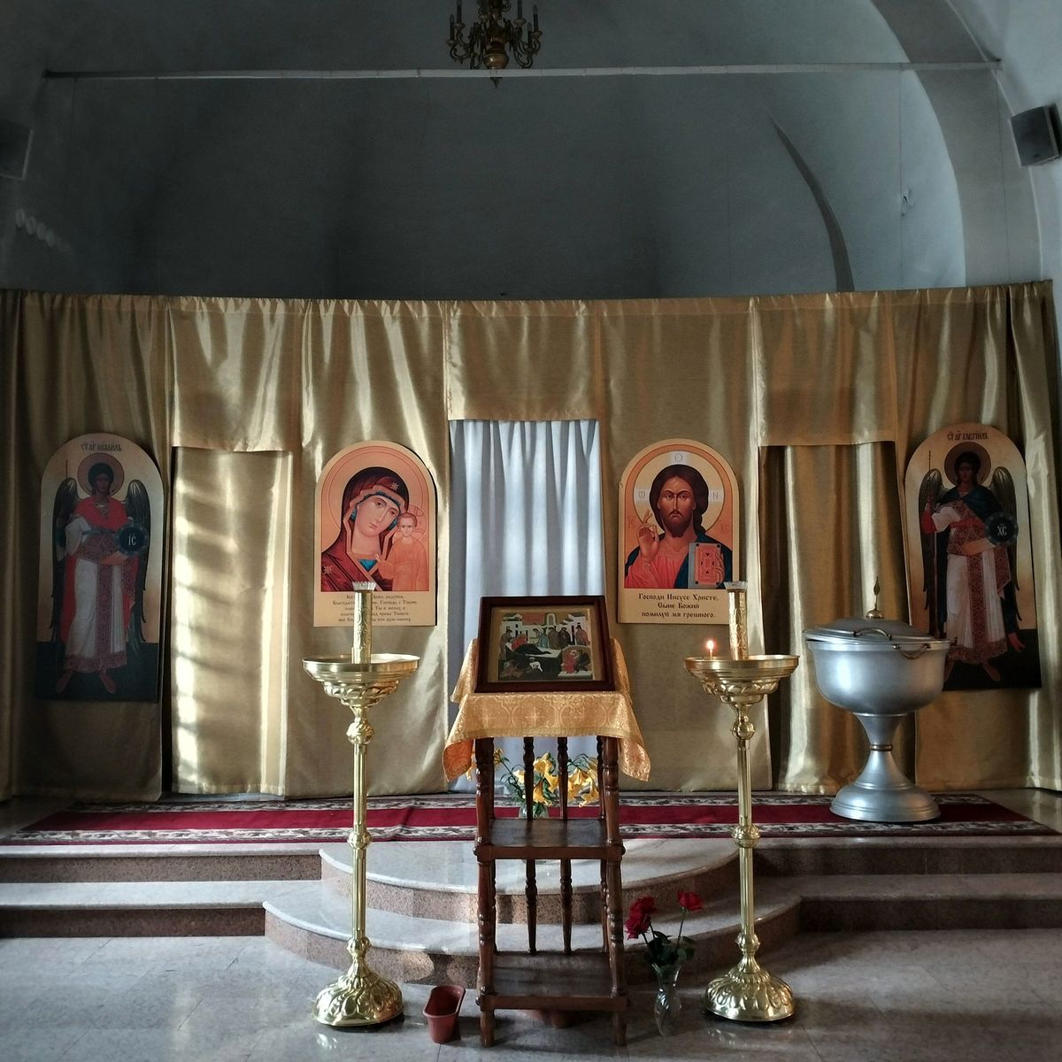 Церковь Вознесения Господня и Георгия Победоносца, Тюмень (Тюмень, город, Тюменская область). интерьер и убранство, Придел Рождества Пресвятой Богородицы