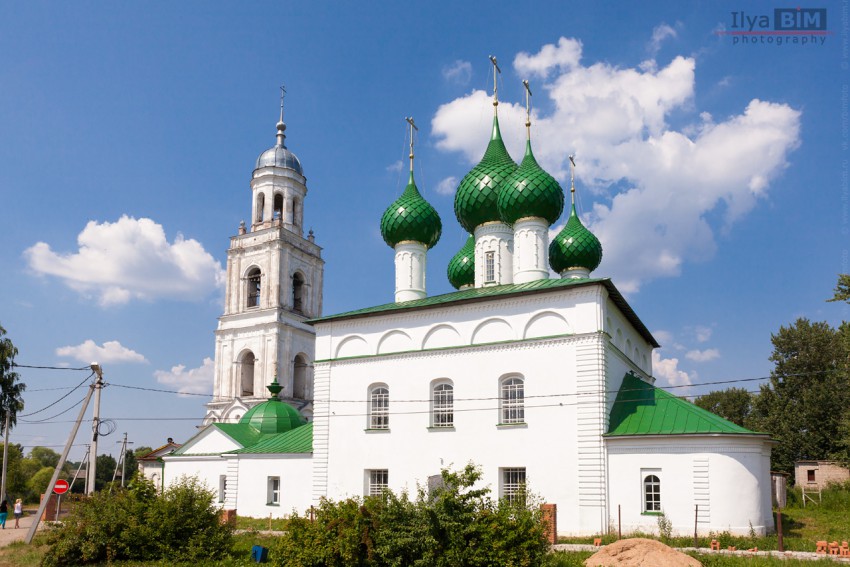 Собор Троицы Живоначальной, Пошехонье (Пошехонский район, Ярославская область). фасады