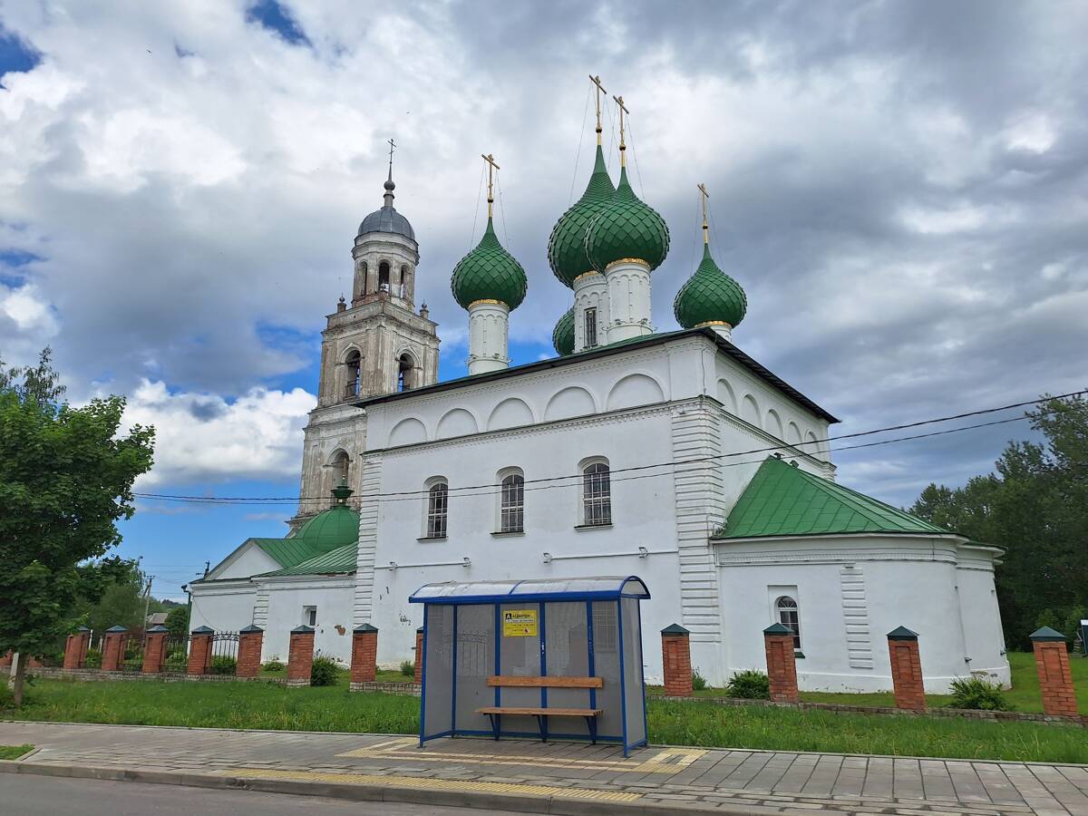 Собор Троицы Живоначальной, Пошехонье (Пошехонский район, Ярославская область). фасады
