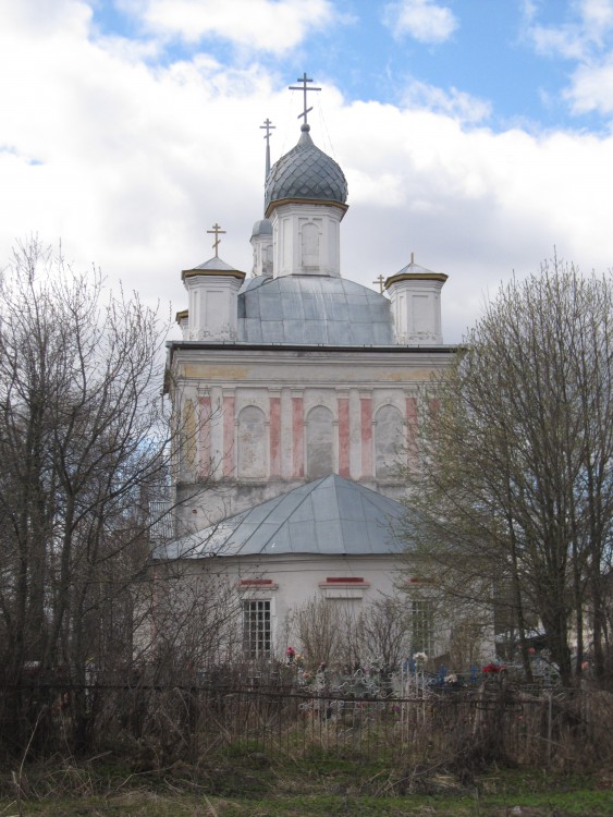 Церковь Успения Пресвятой Богородицы, Пошехонье (Пошехонский район, Ярославская область). фасады, Пошехонье. Церковь Успения Пресвятой Богородицы.