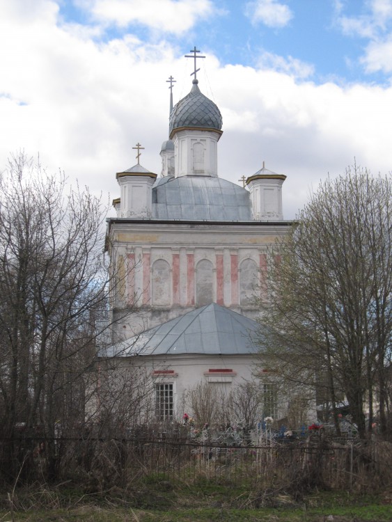 Пошехонье. Церковь Успения Пресвятой Богородицы. фасады, Пошехонье. Церковь Успения Пресвятой Богородицы.