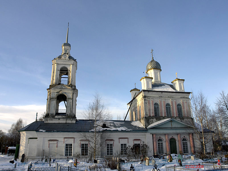 Церковь Успения Пресвятой Богородицы, Пошехонье (Пошехонский район, Ярославская область). фасады