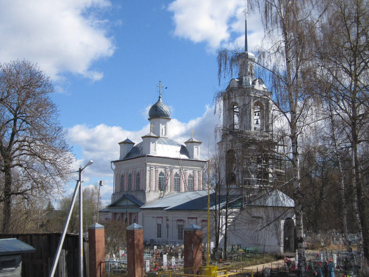 Церковь Успения Пресвятой Богородицы, Пошехонье (Пошехонский район, Ярославская область). фасады