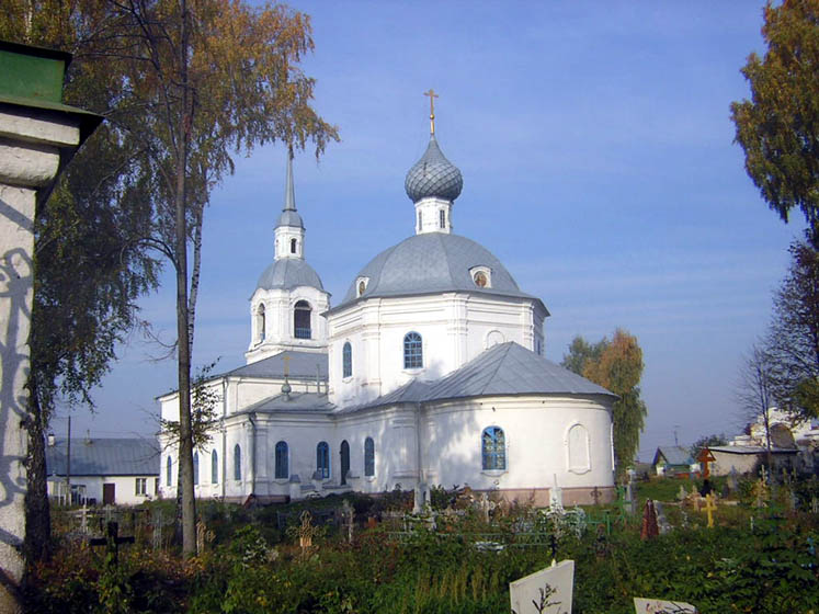 Кострома. Церковь Александра и Антонины в Селище. фасады