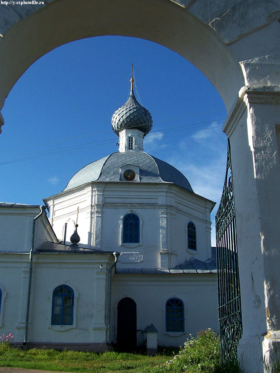 Кострома. Церковь Александра и Антонины в Селище. архитектурные детали