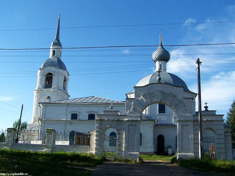 Кострома. Церковь Александра и Антонины в Селище. дополнительная информация