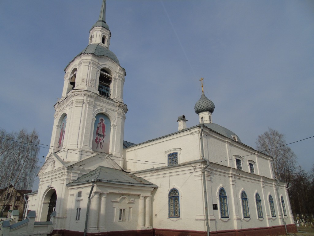 Кострома. Церковь Александра и Антонины в Селище. фасады