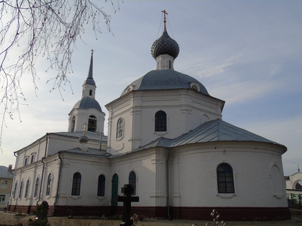 Кострома. Церковь Александра и Антонины в Селище. фасады