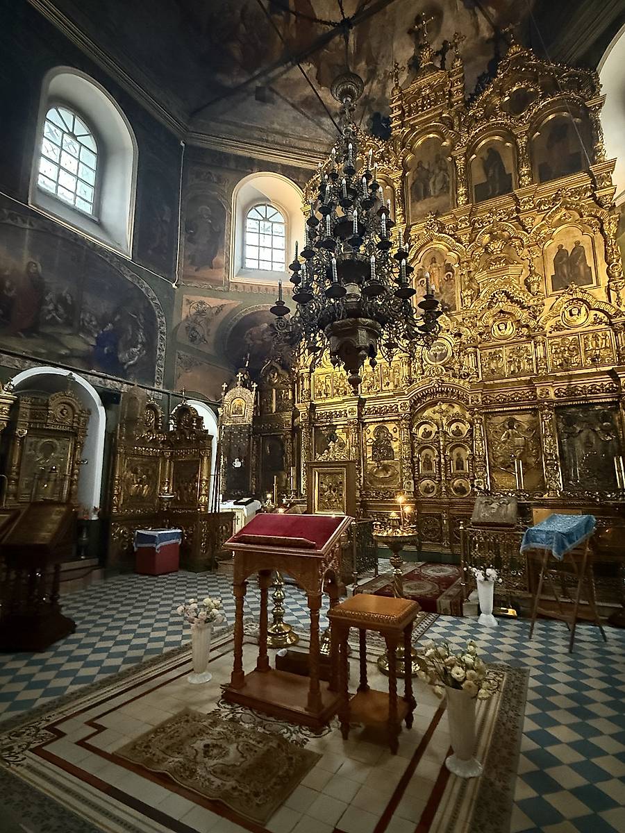 Основной объем, вид с юго-запада, интерьер и убранство. Церковь Александра и Антонины в Селище, Кострома (Кострома, город, Костромская область)