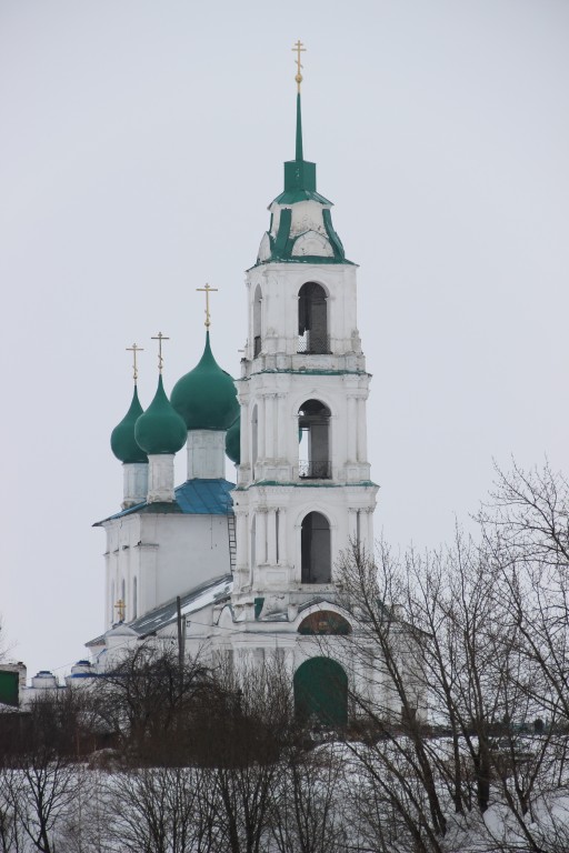 Церковь Троицы Живоначальной, Диево-Городище (Некрасовский район, Ярославская область). фасады