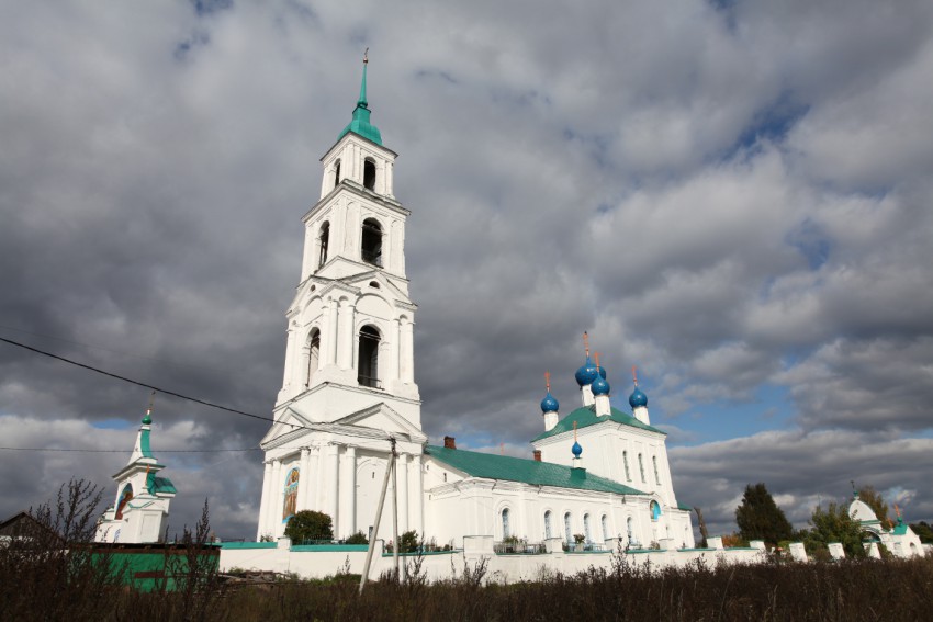 Церковь Смоленской Иконы Божией Матери, Диево-Городище (Некрасовский район, Ярославская область). фасады